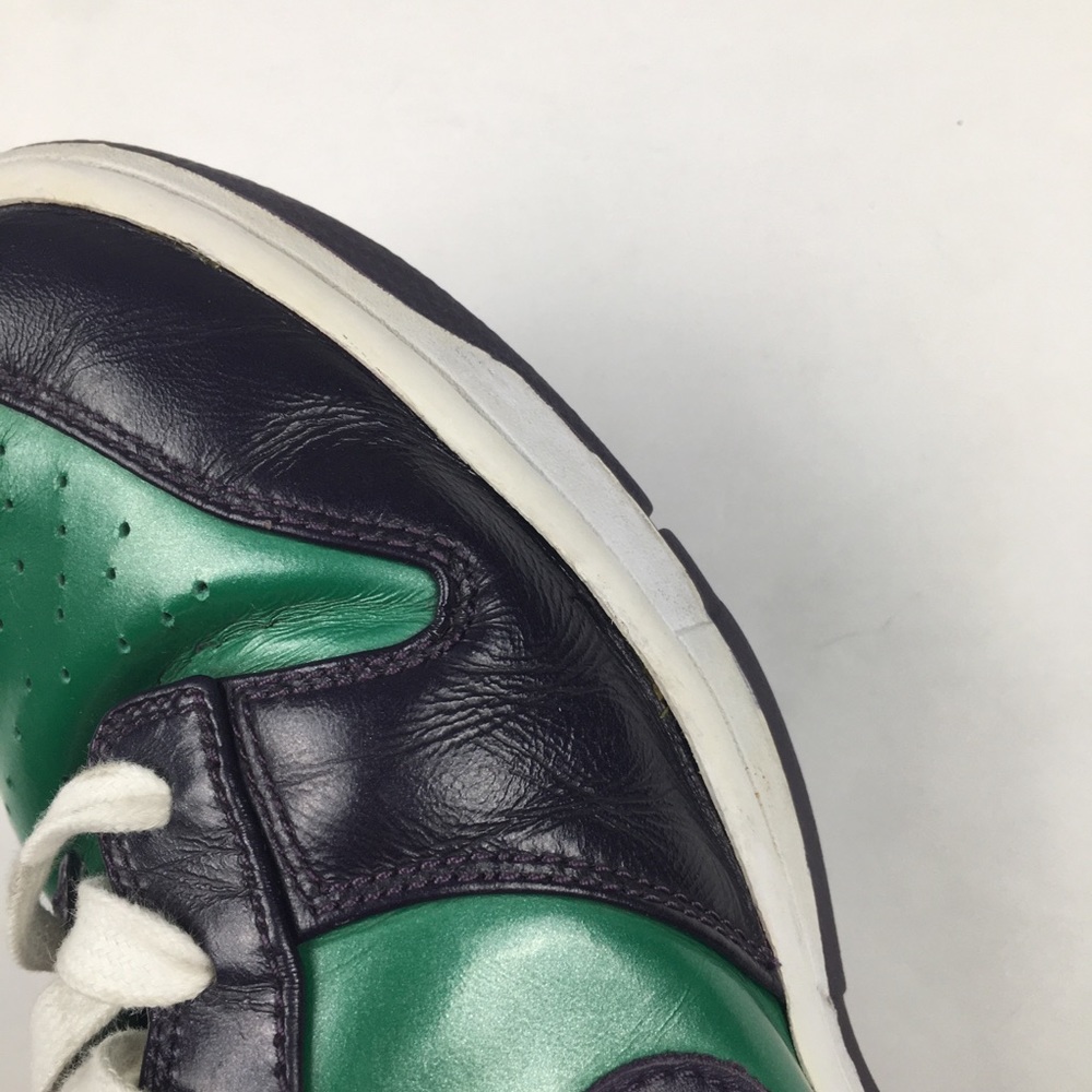 Y2K Nike Dunk Low Premium iD Joker Purple Green Men’s 11.5 Vintage Nikes Dunks - Picture 15 of 16